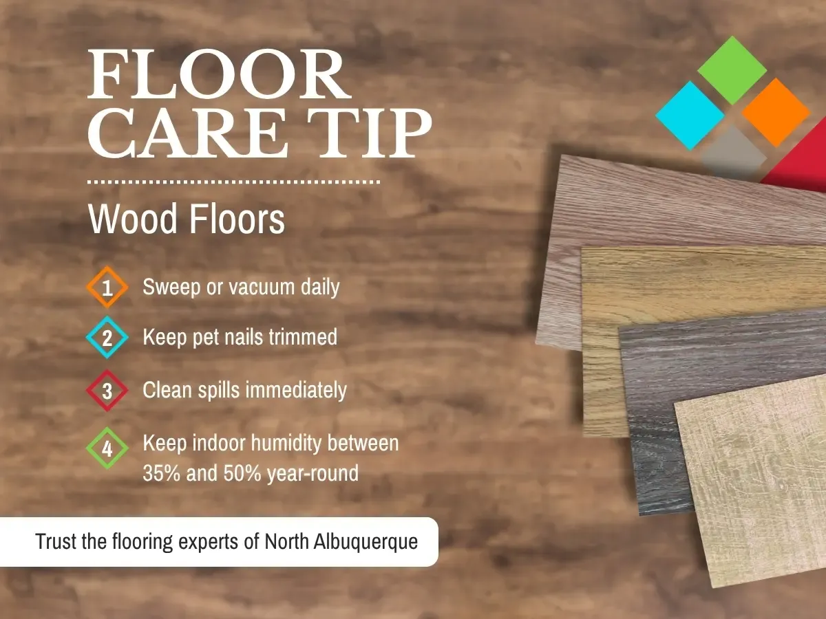 Floor Care Tip - Wood Floors